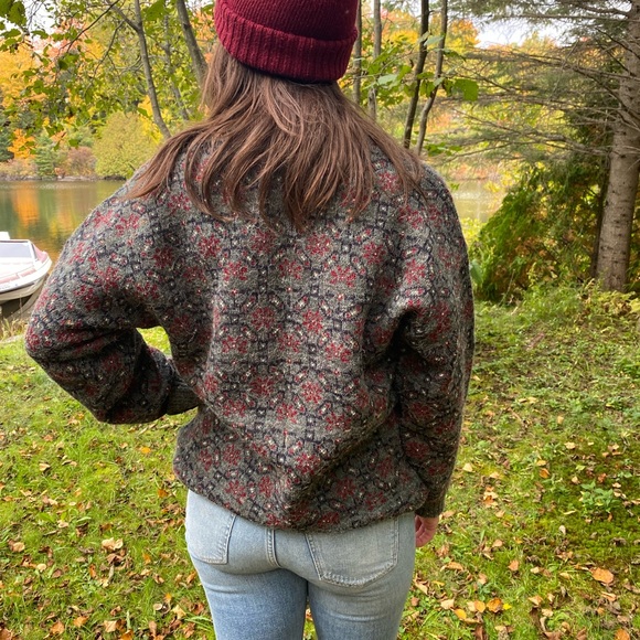 Prince Bellini whool sweaters, leather patch, vintage fall - Picture 3 of 6